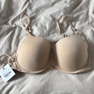 Seamless Tan Bra - base tshirt bra